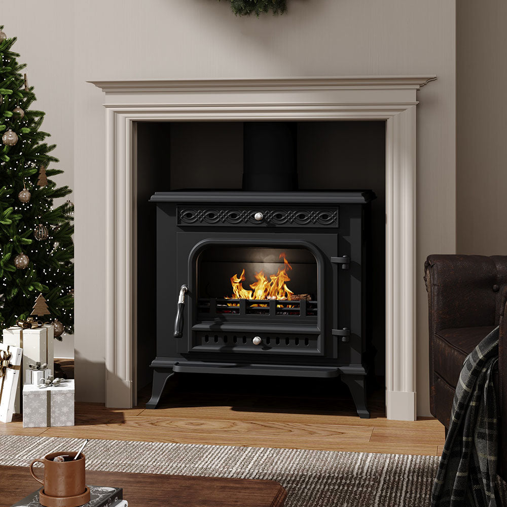 Victorian Cast Iron Fireplace Insert | DEFRA Approved & 79% Efficient