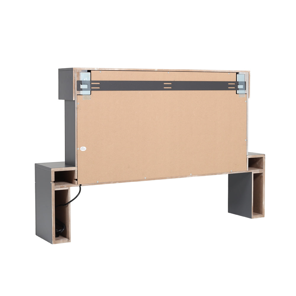 47-Inch Freestanding Electric Fireplace Suite