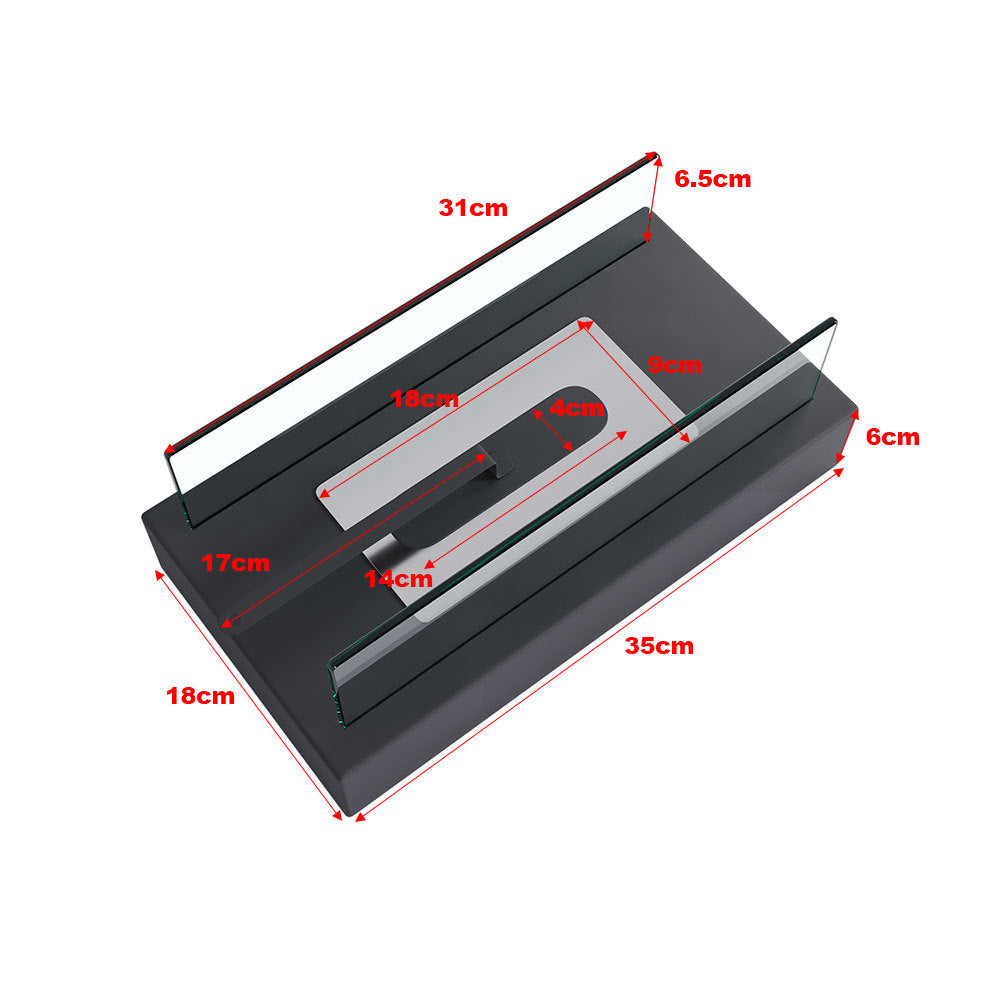 Tabletop Bio Ethanol Fireplace – Real Flame | Portable Indoor & Outdoor Use