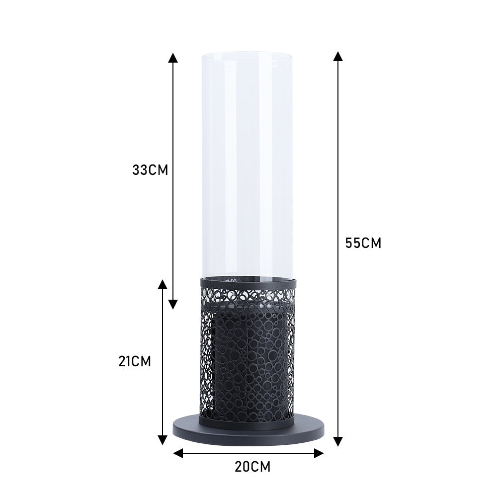 Cylinder-Shaped Fireplace Fuel Fire Pit