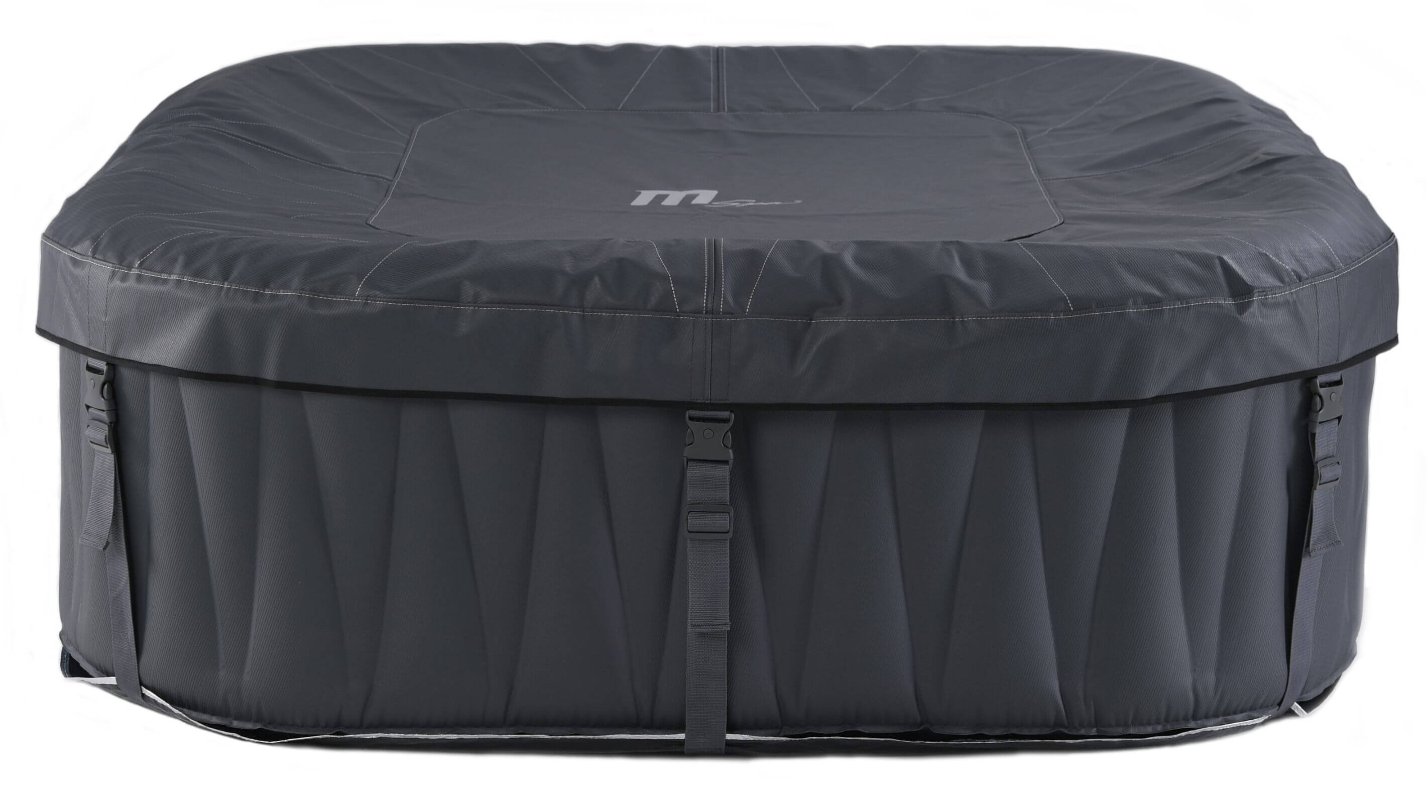 MSPA Black Inflatable Hot Tub 4-6 People - 245 Gallon - Plug&Play I SPAFAIR