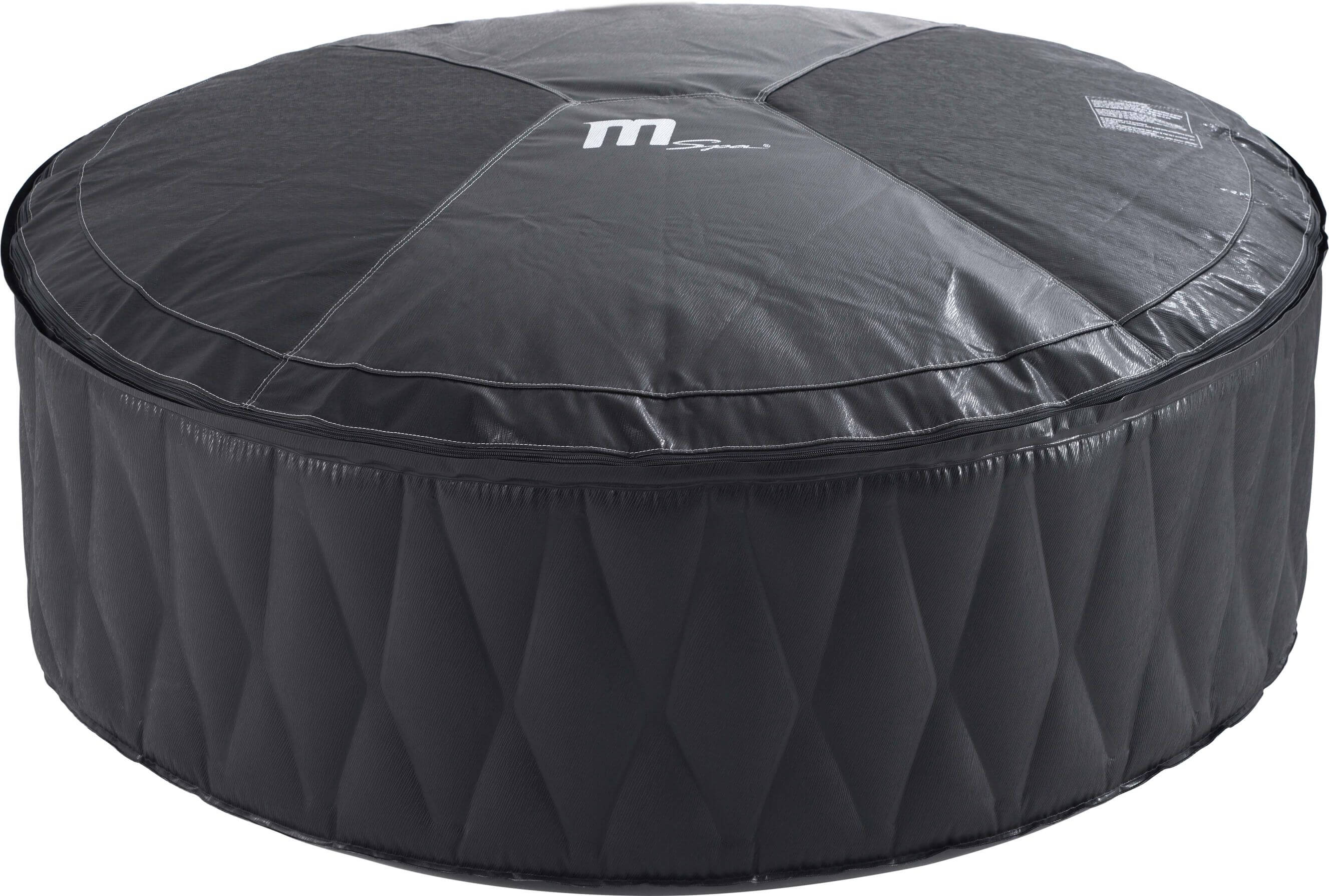 MSPA Round Blow Up Hot Tub for 2-4 People I 184 Gallon I Inflatable Jacuzzi I SPAFAIR