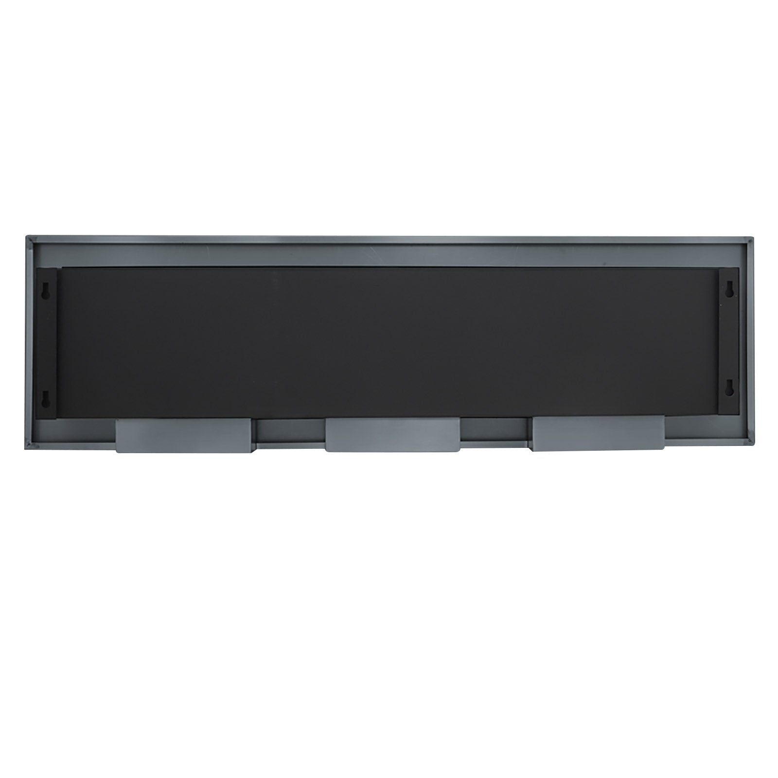 35/47 Inch Bioethanol Stainless Steel Wall Mounted Fireplace
