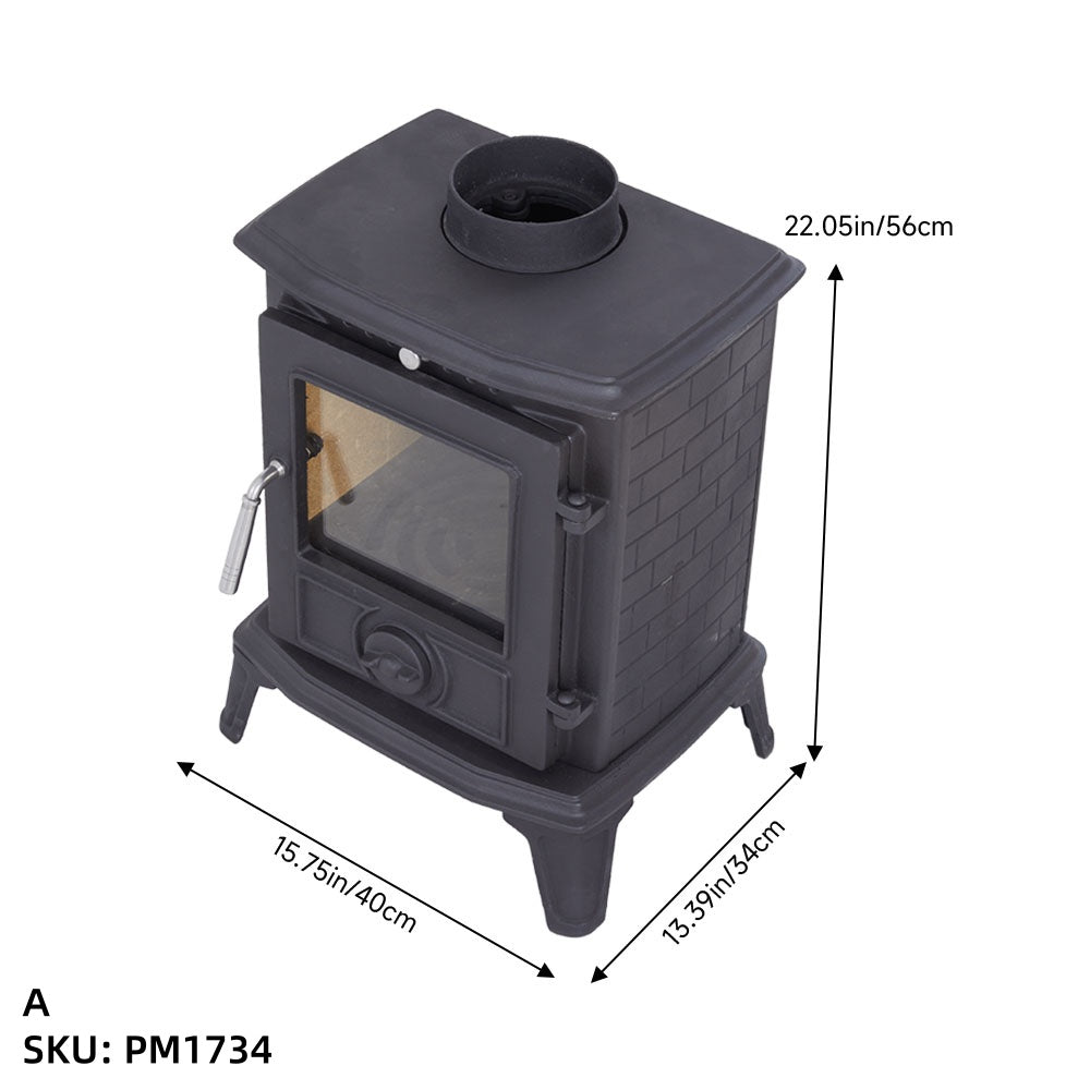 Cast Iron Fireplace | DEFRA Approved & High-Efficiency Wood Burner