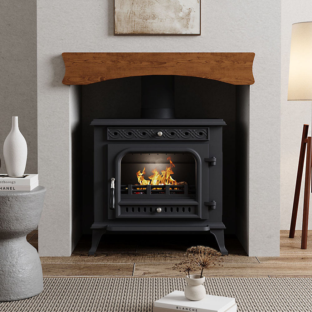 Victorian Cast Iron Fireplace Insert | DEFRA Approved & 79% Efficient