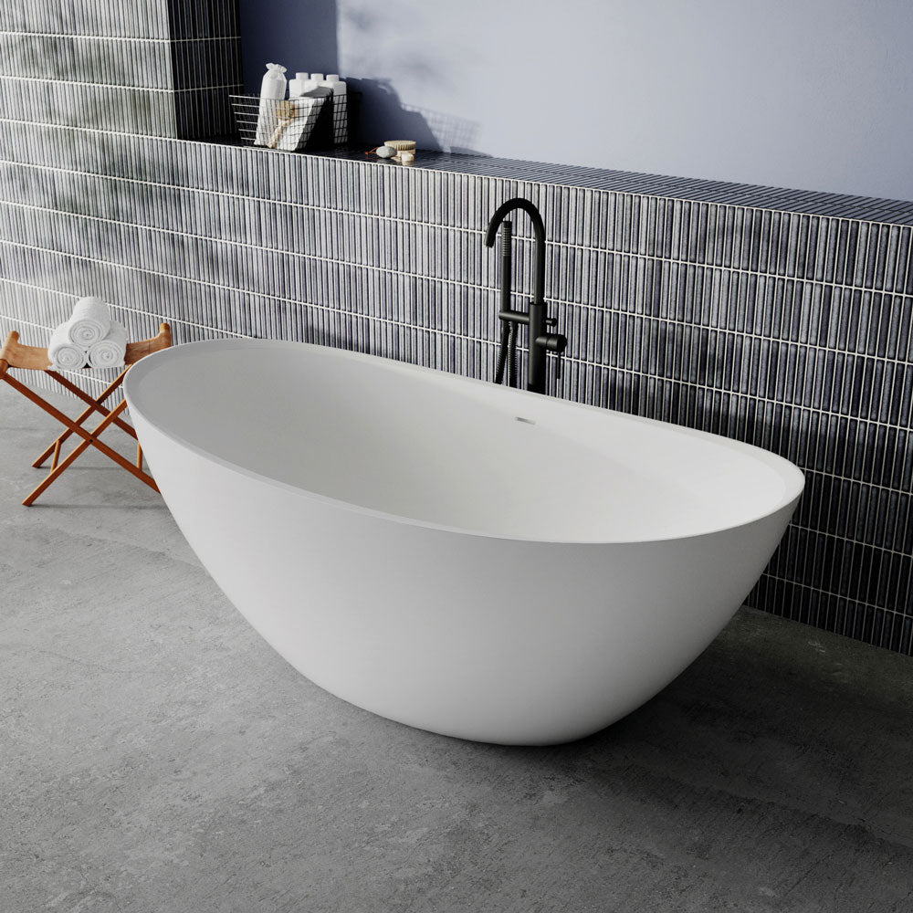 Stone freestanding bath, Agape - 1670 x 818mm