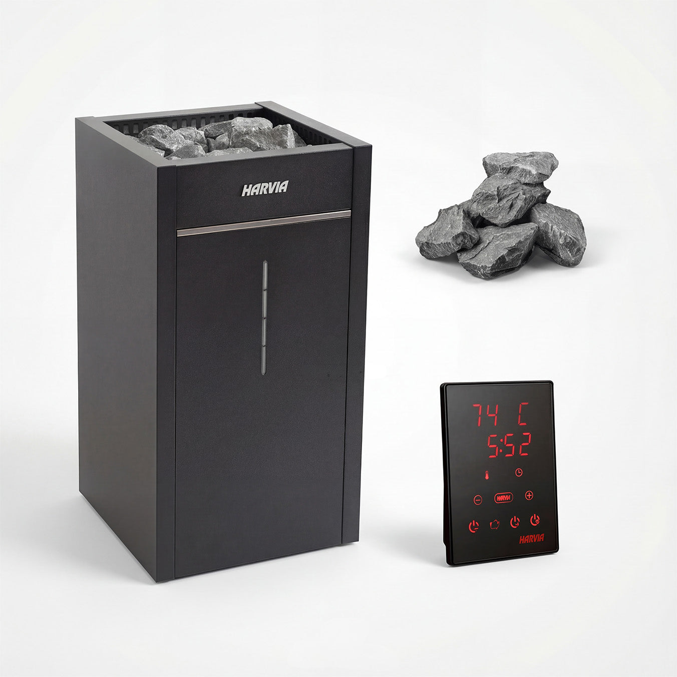 Harvia Virta Combi HL90SA 9kW Electric Sauna Heater Package