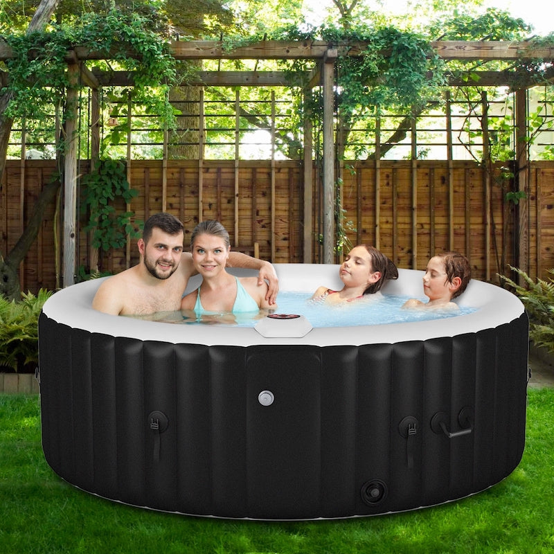 Goplus Inflatable Bubble Massage Spa - 4 people