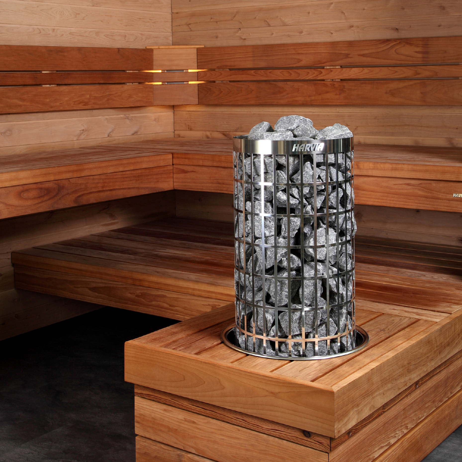 Harvia Cilindro PC80E 240V Sauna Heater