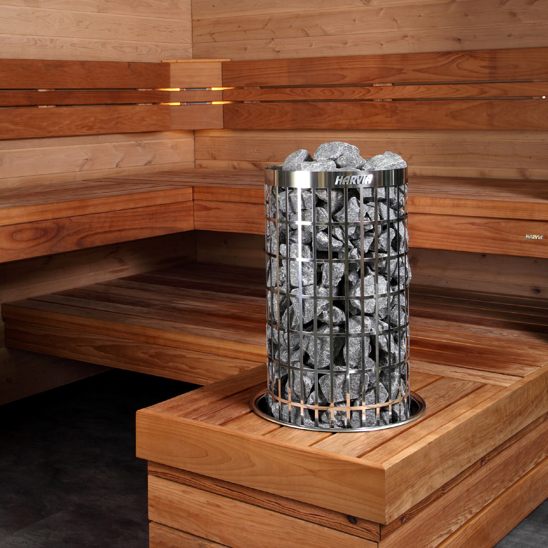 Harvia Cilindro PC90E 240V Sauna Heater