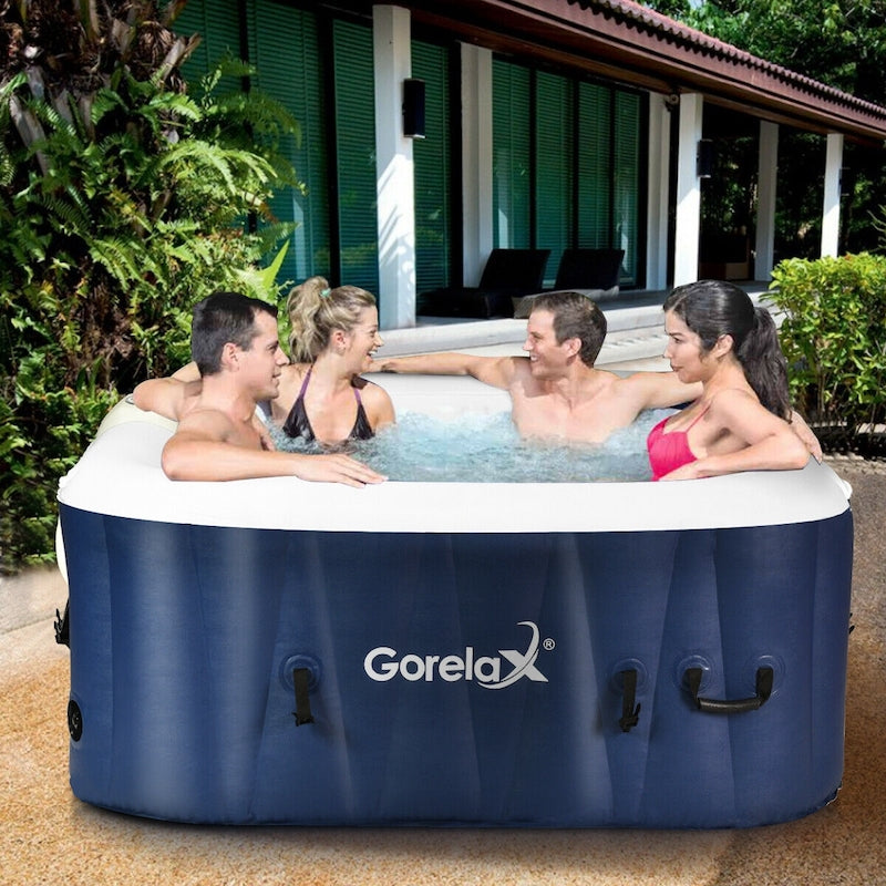 Outdoor Portable Inflatable Hot Tub - 4 people