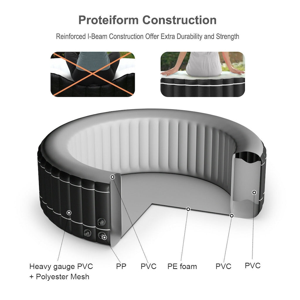 Portable Outdoor Inflatable Spa -4 people