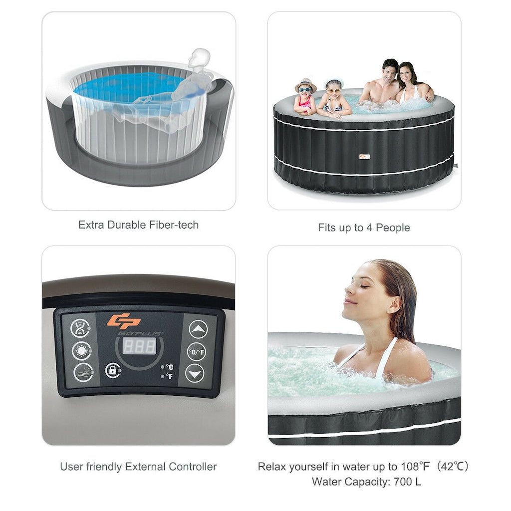 Portable Outdoor Inflatable Spa -4 people