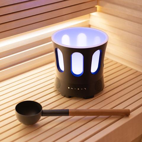 SaunaLife SaunaZone Sauna Bucket Bluetooth Speaker