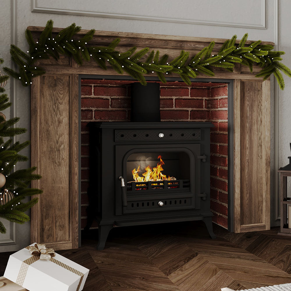 Victorian Cast Iron Fireplace Insert | DEFRA Approved & 79% Efficient