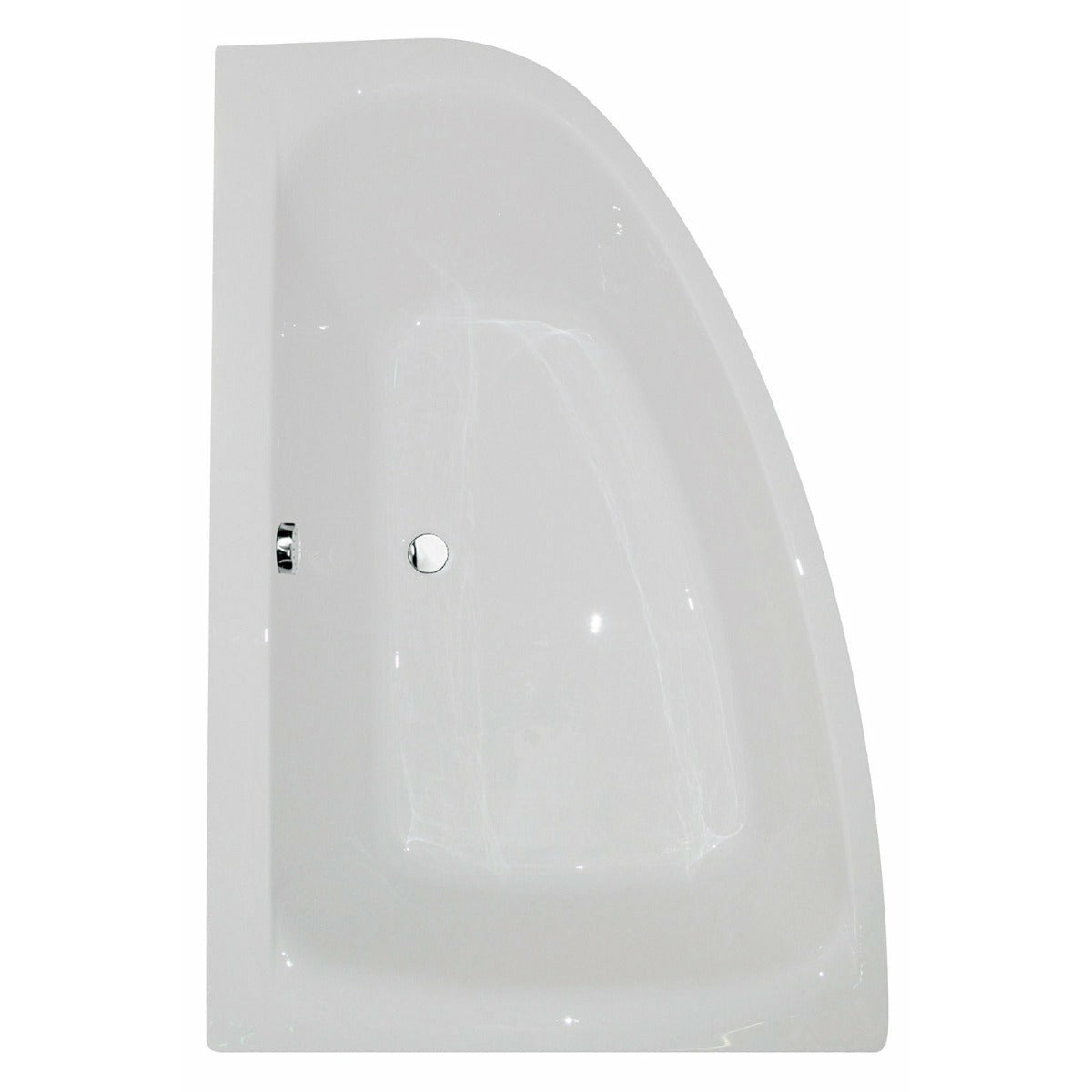 Cloud Offset Corner Bath - Left Handed