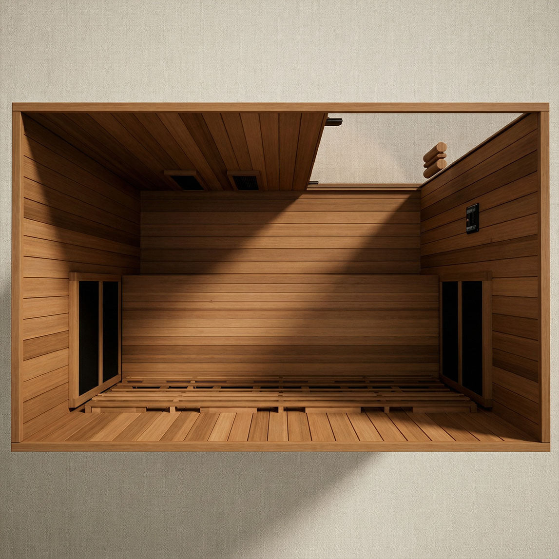 Finnmark FD 3 Infrared Home Sauna with Full Spectrum Heating for Four People