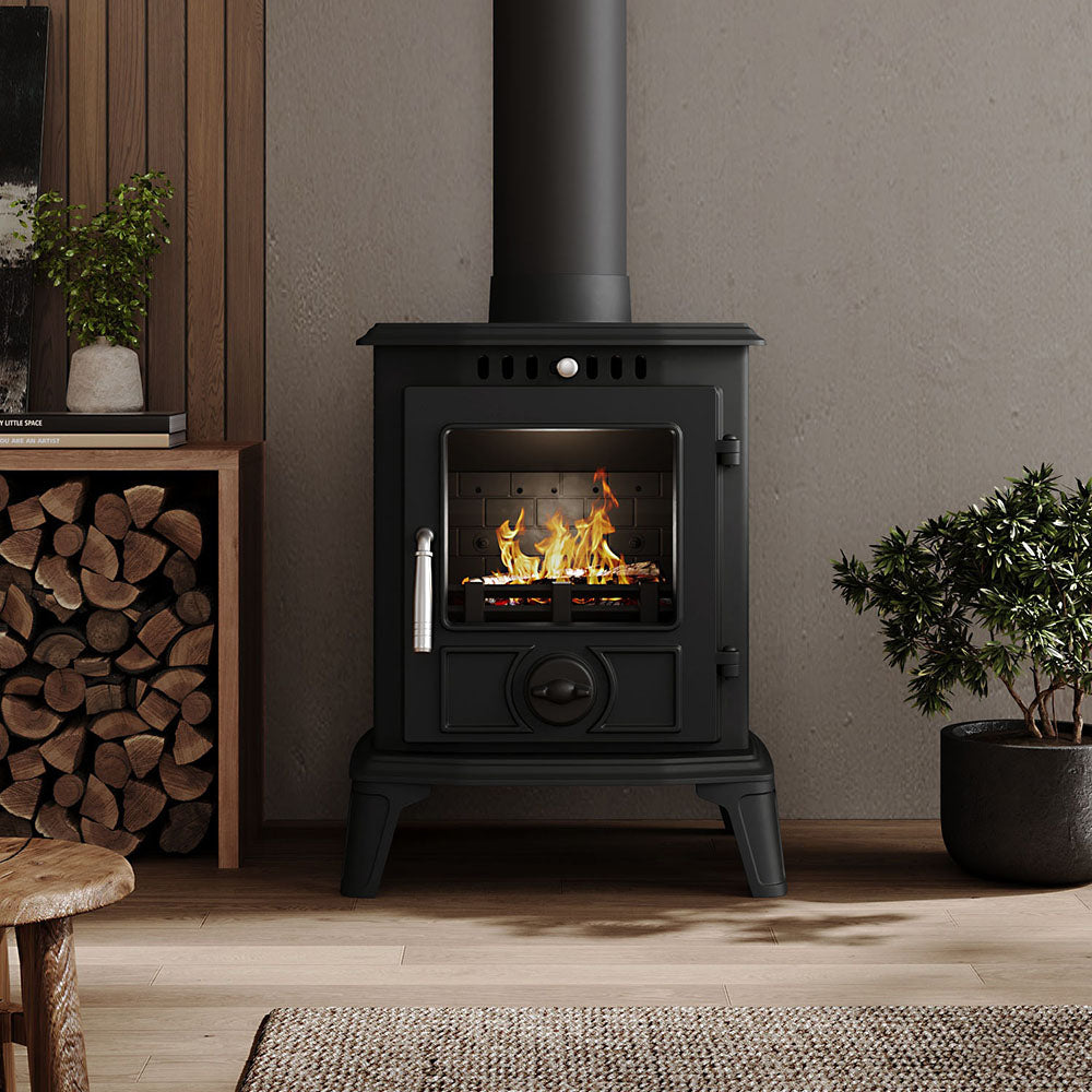 Cast Iron Fireplace | DEFRA Approved & High-Efficiency Wood Burner
