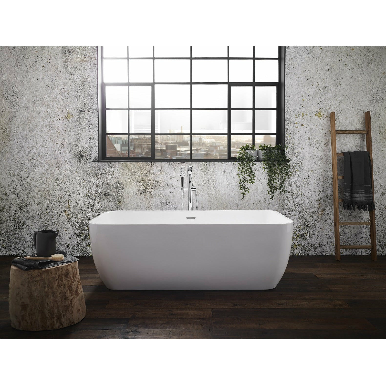 Freestanding Double Ended Bath 1695 x 750mm - Frontline | Eco Luxury