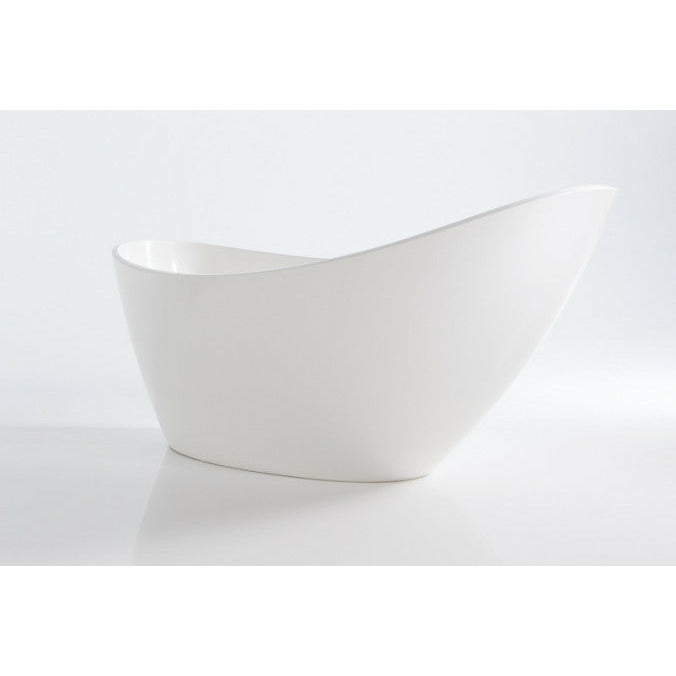 Freestanding Single Ended Slipper Bath 1726 x 827mm - Ashton and Bentley