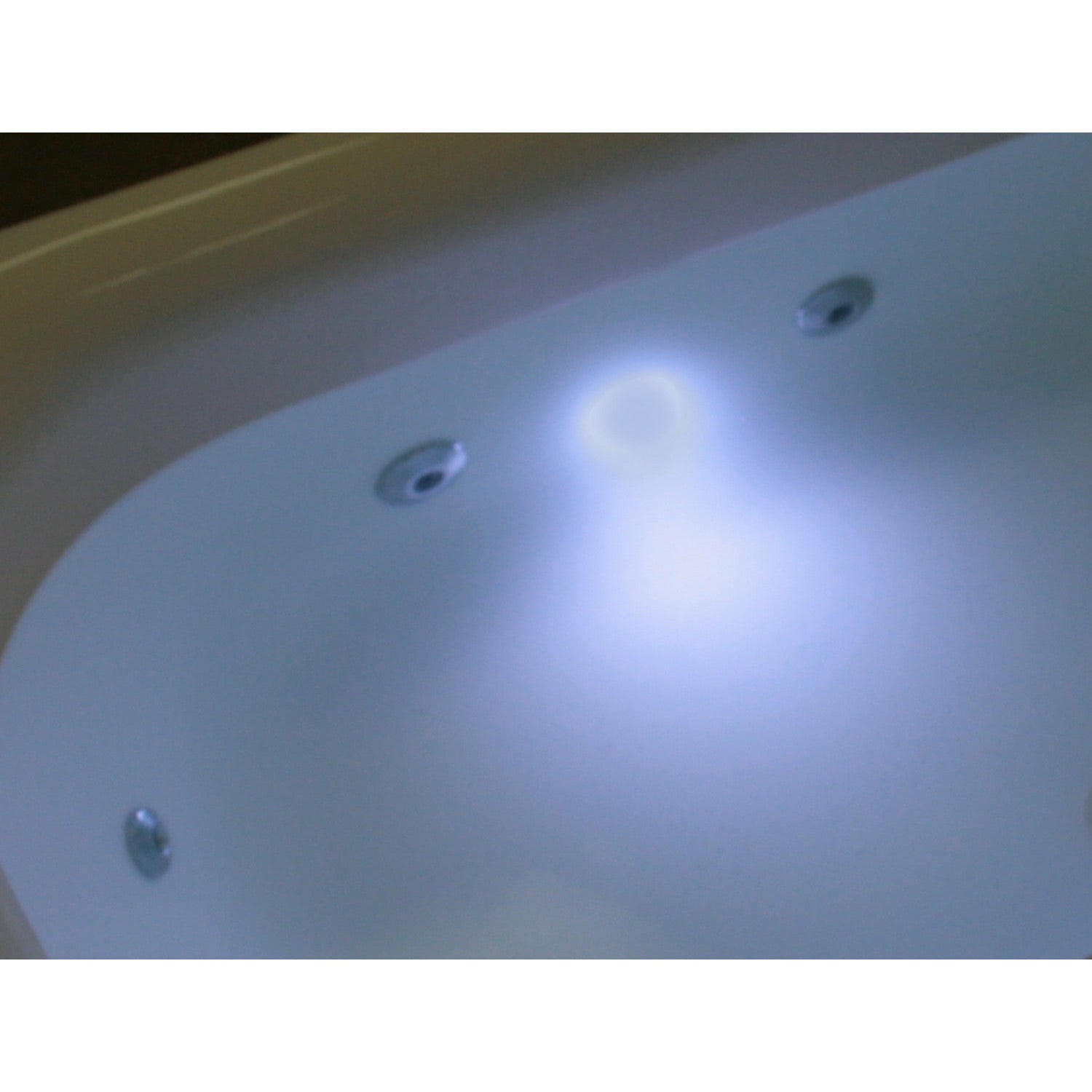 Frontline Polished Chrome Underwater Chromatherapy Lighting System for Whirlpool Baths