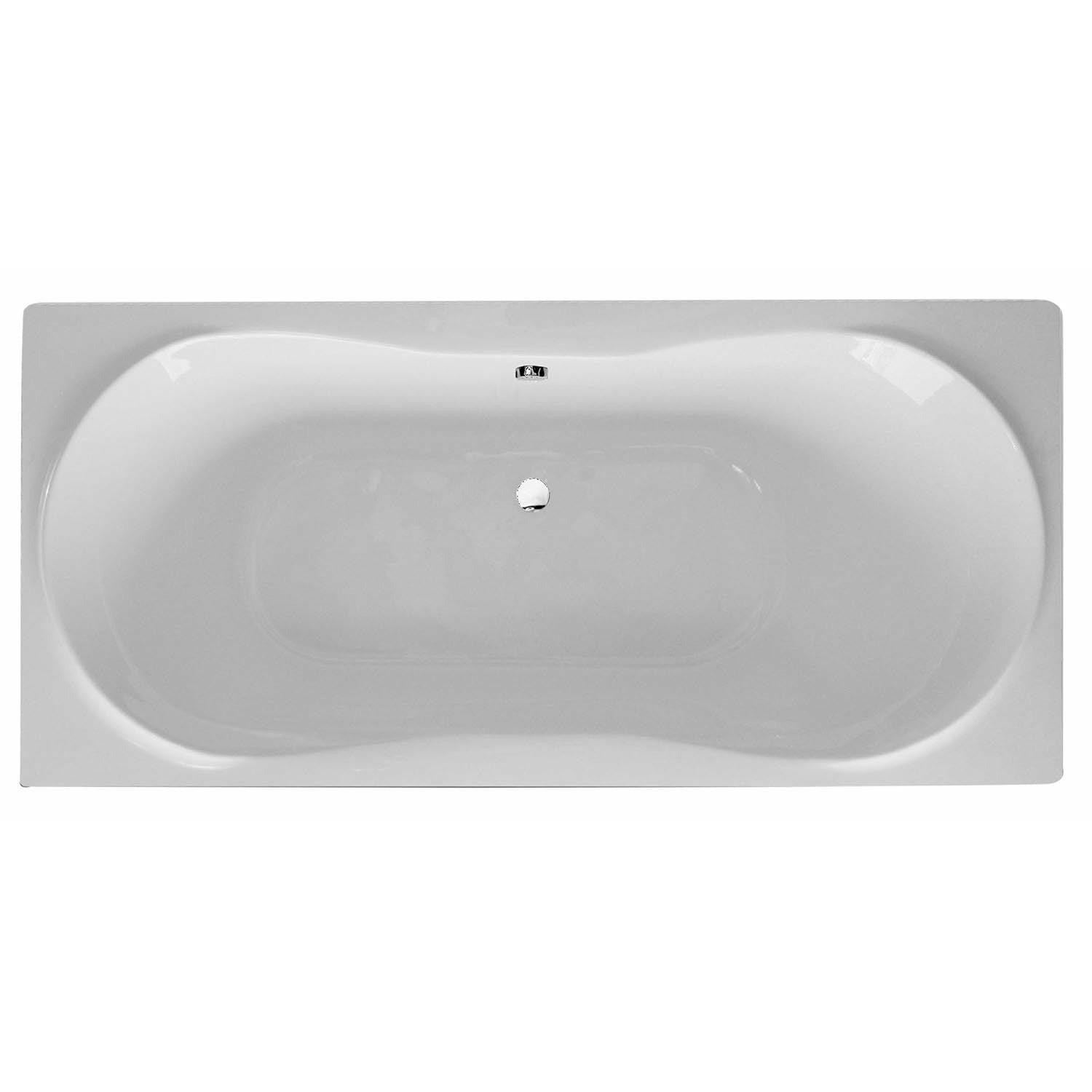 Large Double-Ended Straight Bath 1800 x 800mm - Comet