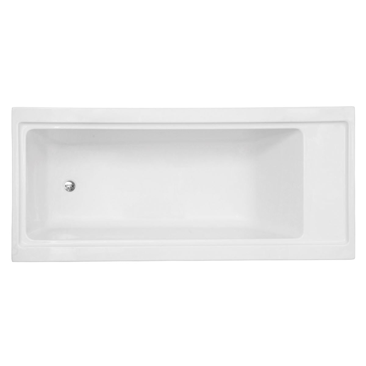 Large Rectangular Bathtub - 1800 x 800 | Pure