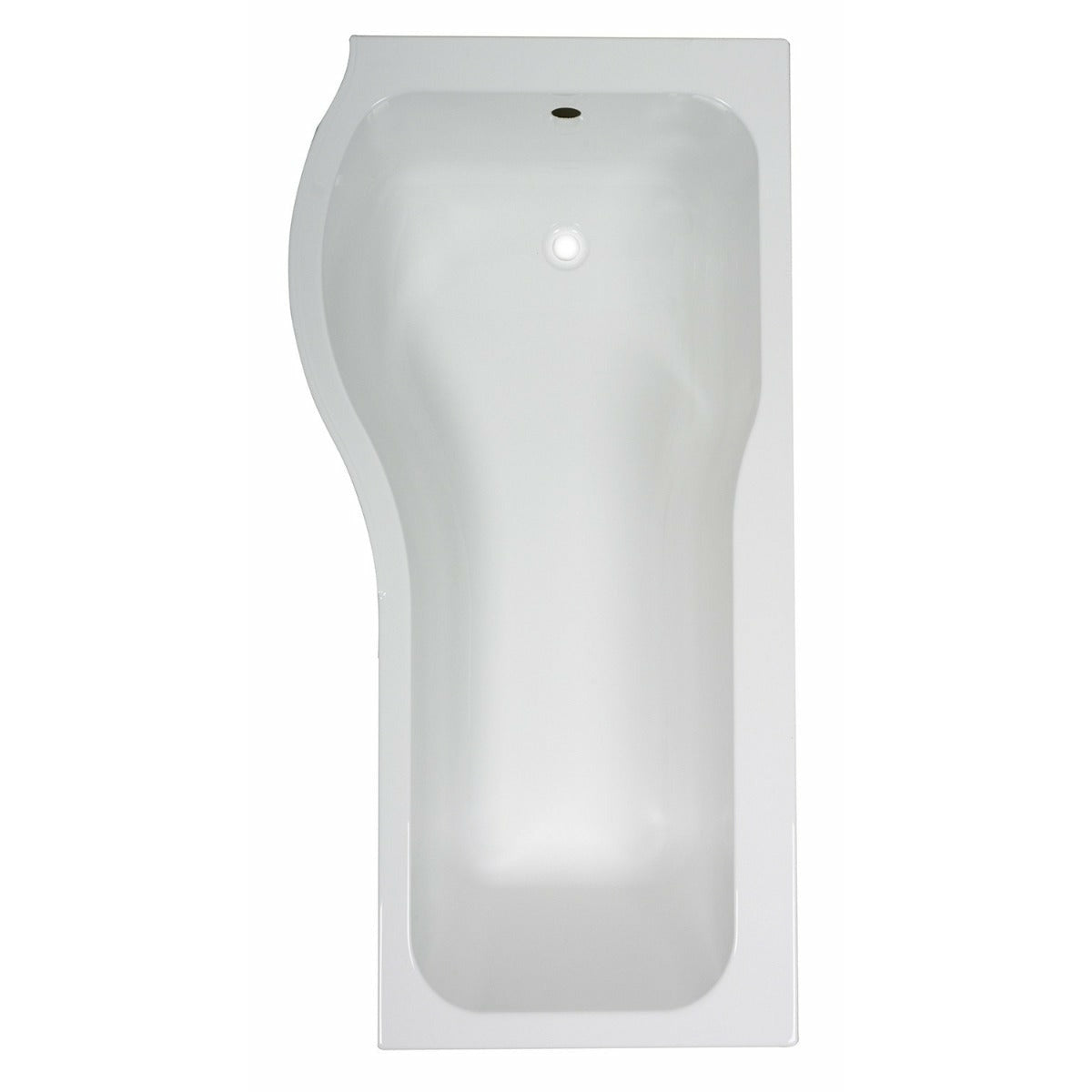 P-Shaped Shower Bath - Left Handed Frontline Luxury