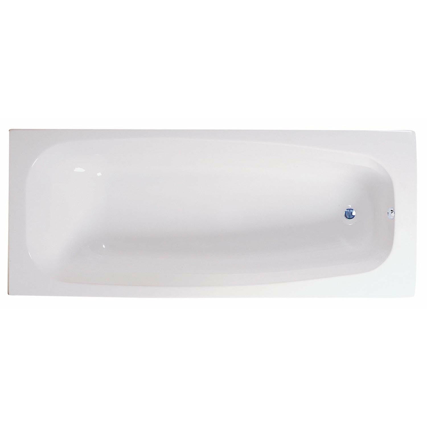 Round Single-Ended Straight Bath - Caymen