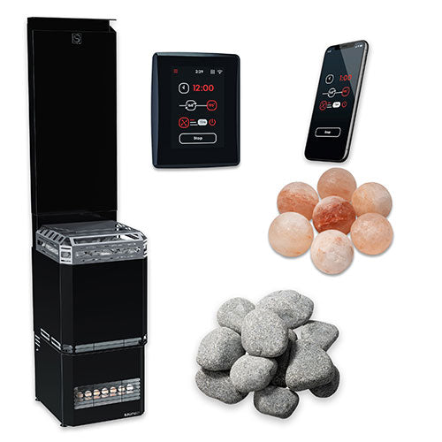 Saunum AIR L 10 WiFi Sauna Heater Package