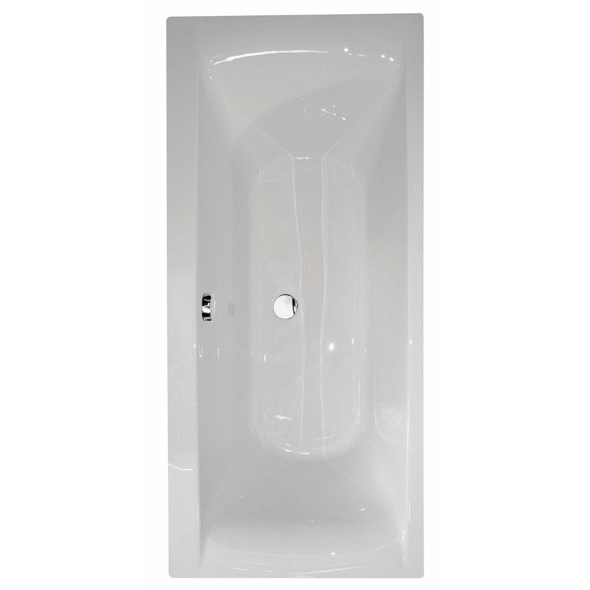 Square Double-Ended Straight Bath | Oporto